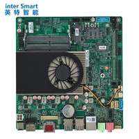 QM9850 Modelo Liquidación Venta Mini-itx Placa base Soporte Intel Kaby Lake R 8th Celeron 3867U Procesador para SMART Digital Signage