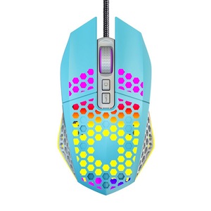 Bajeal G1 Hollow Wired Gaming <b>Mouse</b> RGB Lighting USB Computer <b>Mouse</b> For Competitive Play - Product Image 5