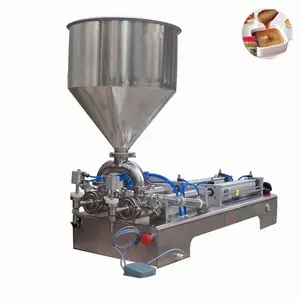 Widely used tomato paste can filling machine sesame butter filling machine