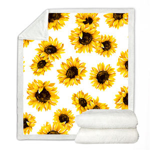 CVS BSCI 60X80 "Lit king Épais Écologique Composite Velours et Sherpa Double Couche Blanc Jeter Couverture pour Sublimation Imprimer - Product Image 6