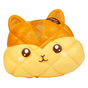 ของเล่นบีบตุ๊กตาแฮมสเตอร์การ์ตูนรูปขนมปังสับปะรด งานเรซิ่น ของตกแต่งบ้าน ของขวัญสำหรับเด็ก ของขวัญวันเกิด - Product Image 1