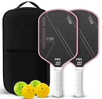 Raquette de pickleball T700 16 mm, noyau en nid d'abeille en fibre de carbone 3K, poids 230 g