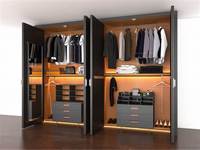 Garde-robe de chambre PRIMA MDF beau placard moderne de style européen garde-robe de luxe pour le logement