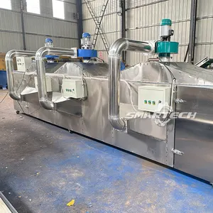 Pet Dog Food And Cat Kibbles Plant Twin-screw Extruder Multi-layer Dryer And Double-drum Flavoring System