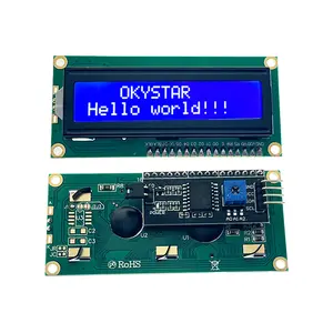 OEM/ODM Available Character LCD1602 I2C LCD 16x2 I2C LCD Display LCM Module