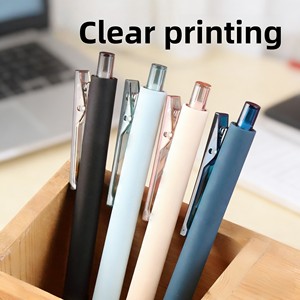 15 Best Selling Custom Logo 0.5mm Plastic Gel <b>Pens</b> Wholesale for School & Office Excellent Writing Tool for Promotional Gifts - Product Image 4