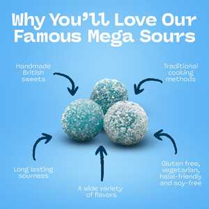 Bonbons Gélifiés Extra Aigres Personnalisables en Gros, Mélange de <span class=keywords><strong>Fruits</strong></span>, Fudge Intensément Acidulé, Idéal pour les Amateurs de Bonbons Aigres - Product Image 2