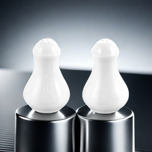 Bocaux à épices en céramique Yayu, bouteilles à condiments en céramique avec couvercle perforé, compatibles lave-vaisselle, pour la cuisine, la maison et l'hôtel - Product Image 1