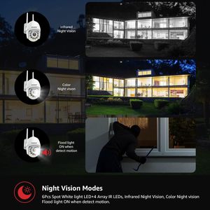 Boavision 4K Outdoor Security <b>Camera</b> Wireless WiFi <b>IP</b> <b>Camera</b> 8MP Home Surveillance <b>System</b> 360 Degree View - Product Image 5