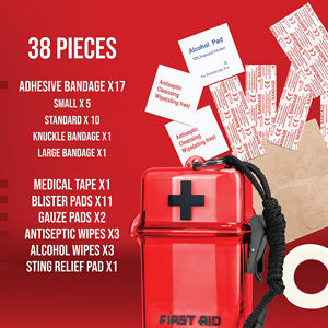 Kit de tirita pequeño OEM, caja de tirita impresa personalizada con etiqueta privada, fabricante de paquetes de viaje - Product Image 4