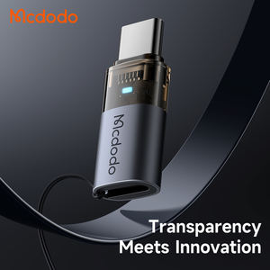 Mcdo 761/763 60w/36w pd चार्जिंग USB-C एडाप्टर के साथ एलईडी सूचक एंटी-लॉस लायनर्ड एल्यूमीनियम मिश्र धातु यूएसबी एडाप्टर - Product Image 5