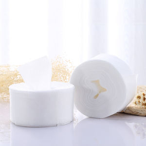 Tampon de <span class=keywords><strong>coton</strong></span> doux bio carré de haute qualité 250 pièces enlever les ongles maquillage <span class=keywords><strong>coton</strong></span> tampons outil de nettoyage visage absorbant visage rouleau Pad - Product Image 4