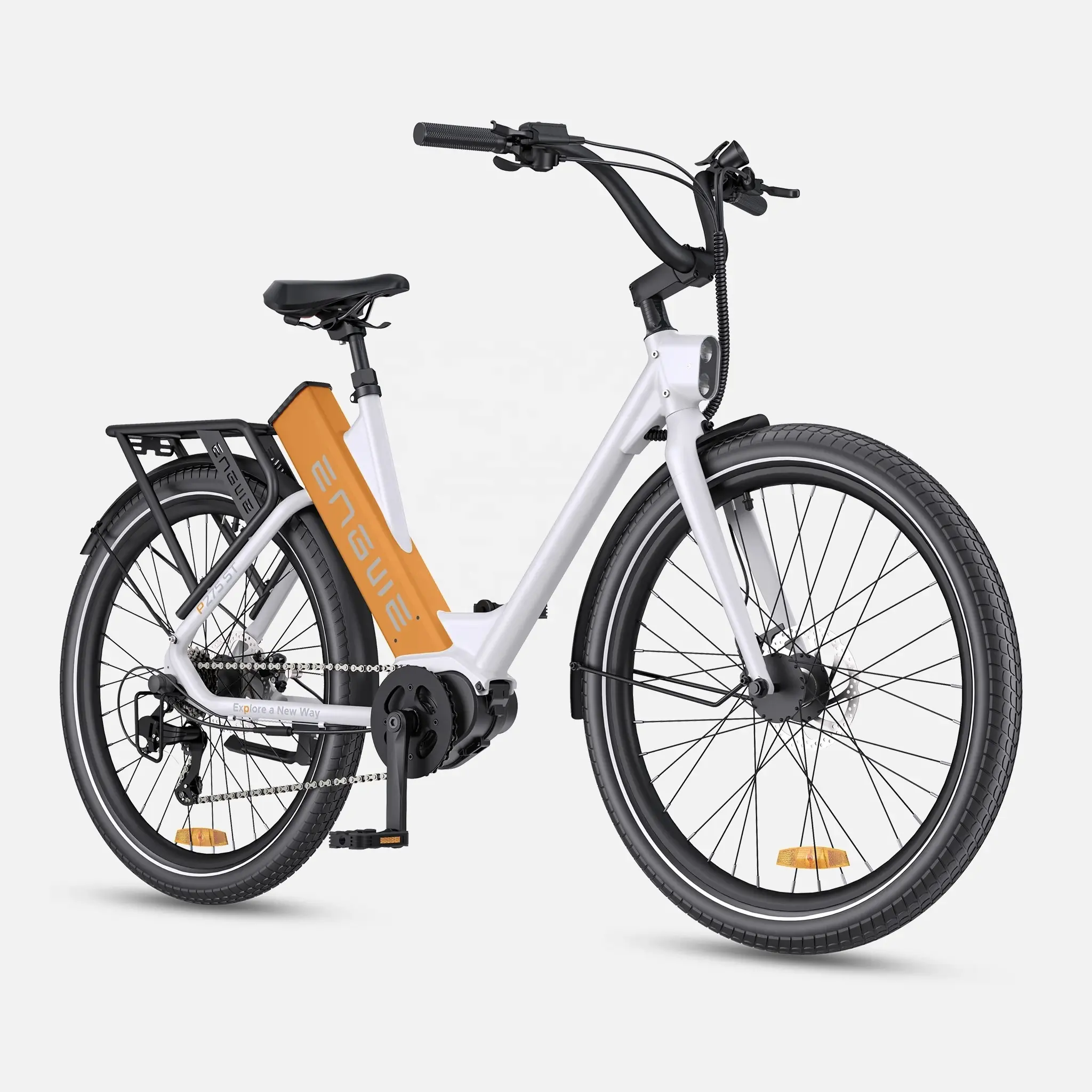 EU-Freizugang Elektrofahrrad ENGWE P275 ST 250 W 260 km Mittellauf-Motor Pendel-E-Bike