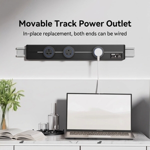 Système de rail électrique intelligent multifonctionnel pour bureau et cuisine, norme européenne, 32A, vente en gros - Product Image 5