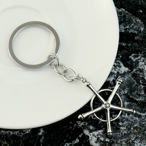 Collier de chaîne de clé de l'anime de l'eau de javel <span class=keywords><strong>Ishida</strong></span> Uryuu, bijoux Cosplay d'arme de Quincy Archer pour cadeaux de Fans - Product Image 4