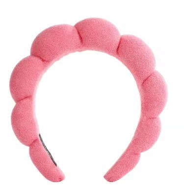 Towel sponge hairband-watermelon red-17173549g