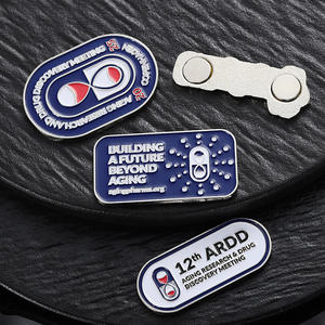 Fabricante de pines de solapa de metal de aleación de hierro y zinc, con logotipo fundido, epoxi, para sombreros y ropa, con impresión UV y esmalte personalizado - Product Image 4