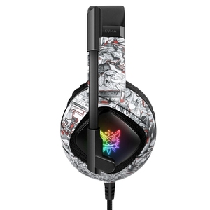 Auriculares con Cable para Juegos <span class=keywords><strong>ONIKUMA</strong></span> <span class=keywords><strong>K19</strong></span>, Diseño de Camuflaje, Auriculares para Deportes Electrónicos con Bajos Potentes y Luces LED de Colores - Product Image 5