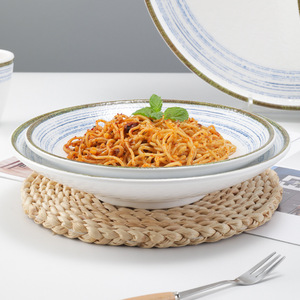 ชามเมลามีนขนาดใหญ่ ตื้น ทนทาน สำหรับใช้ในโรงแรม - Product Image 1