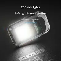 Mini projecteur extérieur en ABS, capacité 150, COB, grande puissance, fonction allume-cigare, lampe de travail portable, utilisation en camping et en cas d'urgence