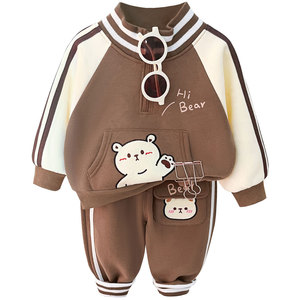 Inverno Orso 2 pezzi set di 1 anno di abbigliamento per <span class=keywords><strong>bambini</strong></span> neonato neonato vestiti ragazzo - Product Image 1