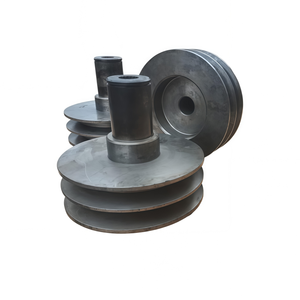 Polea de motor de hierro fundido de ranura única para correa en V, 200 mm, para transmisión de generador, uso OEM de alta resistencia - Product Image 6