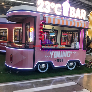 Remolque de Comida Móvil para Bar y Churros — Con Café, Helados, Hot Dogs, Hamburguesas, Pizza y una Variedad de Opciones de Comida Rápida - Product Image 4