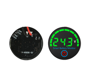 Indicador de Voltaje y Potencia LED Circular DC7-55V, Pantalla de Consumo de Energía para Baterías de Litio y Ácido - Product Image 2