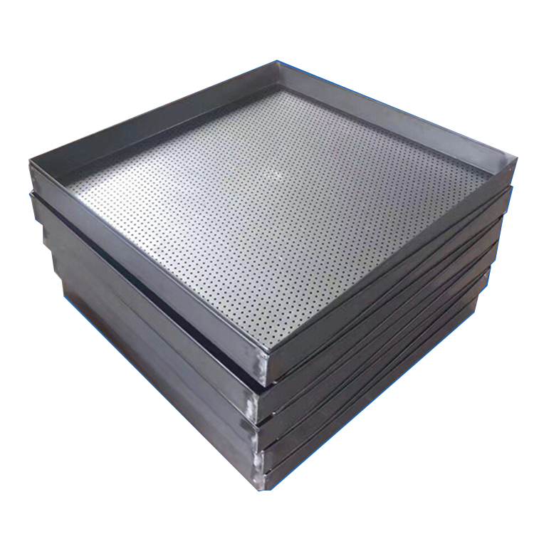 Сделанный на заказ лоток из нержавеющей стали, сетчатый лоток для еды, сковорода для сушки фруктов