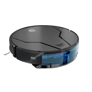 जाइरो नेविगेशन इलेक्ट्रिक वॉटर टैंक गीला और सूखा तुया स्मार्ट ऑटो-चार्जिंग फ़्लोर क्लीनिंग वैक्यूम रोबोट क्लीनर रिमोट कंट्रोल के साथ