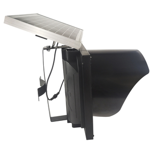 CITICITY Solar Powered Amber Flashing Beacon High Intensity LED Warning <b>Light</b> for Traffic Construction Safety - Product Image 6