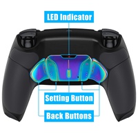 Kit de remappage EXtremeRate RISE4 V3 en métal pour manettes PS5 BDM-030/040/050 – Boutons arrière programmables