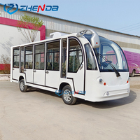 Véhicule de tourisme électrique 14 places en promotion – Buggy touristique à bas prix – Bus de tourisme électrique