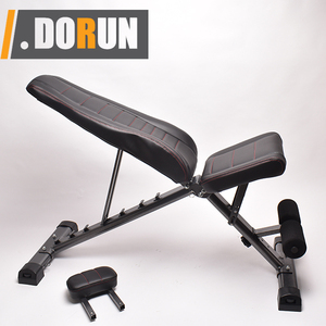 Banc de musculation 5 en 1, réglable et pliable pour la presse sur banc, l'entraînement de force et l'entraînement complet du corps dans votre salle de sport à domicile - Product Image 6