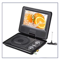 Lecteur DVD portable pour la maison, 7 pouces, 9 10, cadeau pour enfants, avec EVD VCD CD USB RMVB