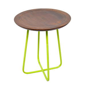 Mesa de centro de metal redonda moderna de diseño personalizado, muebles de sala de estar elegantes con orientación para uso doméstico - Product Image 5