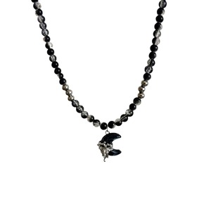 Collana con Ciondolo a Forma di Stella e Luna in Stile Spicy Girl, Accessori di Gioielleria Femminile alla Moda - Product Image 1