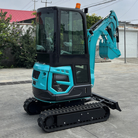 Ekskavator Mini kabin hidrolik 1.8 Ton dengan harga murah