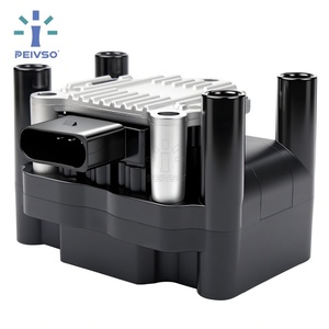 Bobina de encendido PEIVSO resistente a impactos y anticorrosión, ahorro de combustible, ajuste exacto para VW Audi 1.4 1.6 2.0 OEM 032905106 - Product Image 1