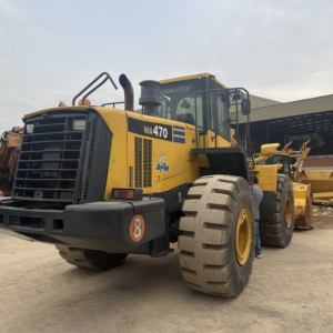 Cargadora Komatsu WA470 Usada en Buen Estado, Pocas Horas de Trabajo, Sin Remodelación, Duradera y Resistente, Rentable, Lista para la Construcción - Product Image 1