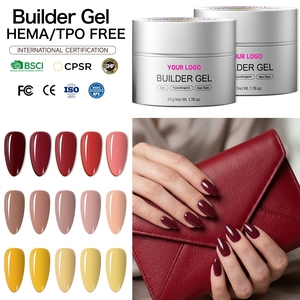 Gel Constructor de Uñas de 50g Sin HEMA ni TPO, Gel Duro Flexible, Anti-Rotura, Reparación de Uñas Dañadas, Suministro al por Mayor para Salones - Product Image 1