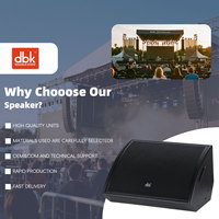 DBK 12 pouces Line Array haut-parleur extérieur moniteur de haute qualité haut-parleurs alimentés Studio professionnel pour concert événement