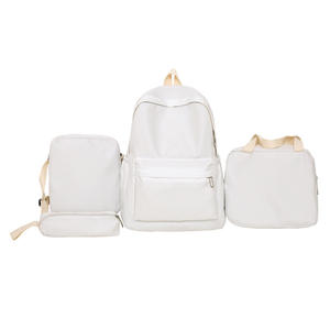 Bolsa de libros personalizada de gran capacidad para adolescentes, niñas, niños, estudiantes, bolsa de hombro, bolsa de almuerzo, estuche de lápices, conjunto de mochila - Product Image 3