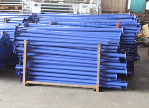 Puntales de Acero Ajustables para Construcción, Tipo Acrow, Pintados, Q235, para Andamios de Hormigón - Product Image 4