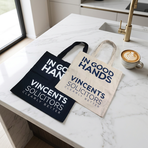 Sac fourre-tout en toile de coton imprimé personnalisé et élégant avec cordon de serrage, sac à bandoulière pour événements mode, shopping et promotion - Product Image 4