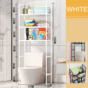 2024 nouveau <span class=keywords><strong>pas</strong></span> <span class=keywords><strong>cher</strong></span> 3 couches au sol salle de bain économiseur d'espace toilette <span class=keywords><strong>Machine</strong></span> <span class=keywords><strong>à</strong></span> <span class=keywords><strong>laver</strong></span> support de rangement - Product Image 4