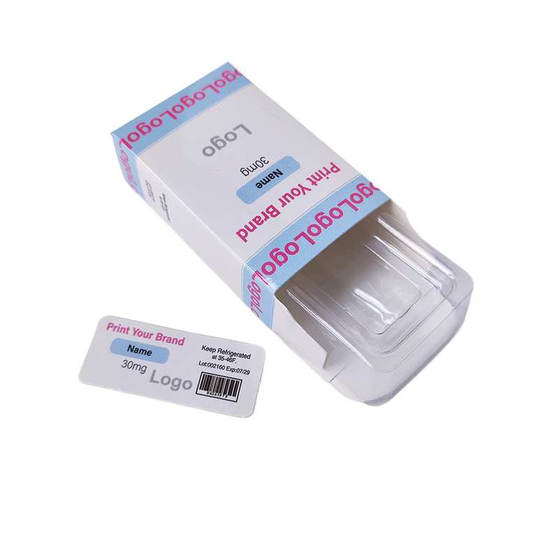 3ml 10ml Vial Sticker Vial Labels