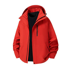 2025 primavera nueva chaqueta de viaje Unisex a prueba de viento e impermeable para senderismo al aire libre XL carcasa suave <span class=keywords><strong>con</strong></span> estampado de logotipo personalizado - Product Image 5