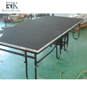 Escenario plegable de acero Escenario de plataforma plegable de fácil instalación para banquetes - Product Image 4