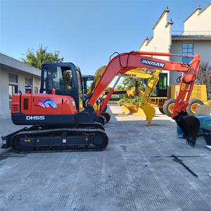Excavadora Usada Doosan DH55 de 5 Toneladas, Mini Excavadora de Construcción Pequeña DX55-9C, EPA CE, Excavadora de Segunda Mano a Buen Precio - Product Image 4